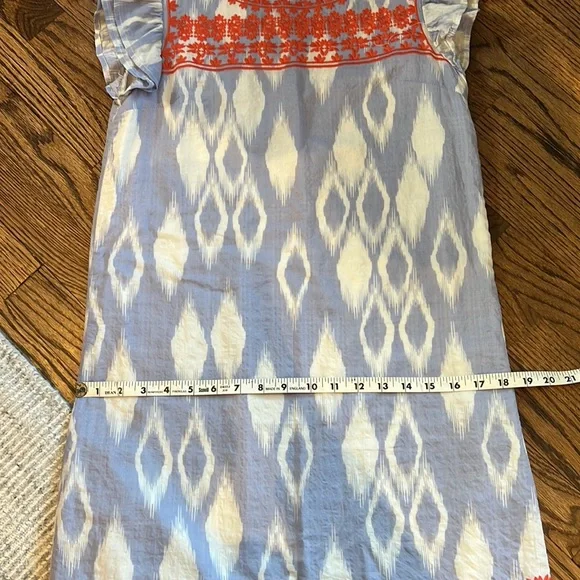 THML Embroidered Geometric Mini Dress - Picture 6 of 7